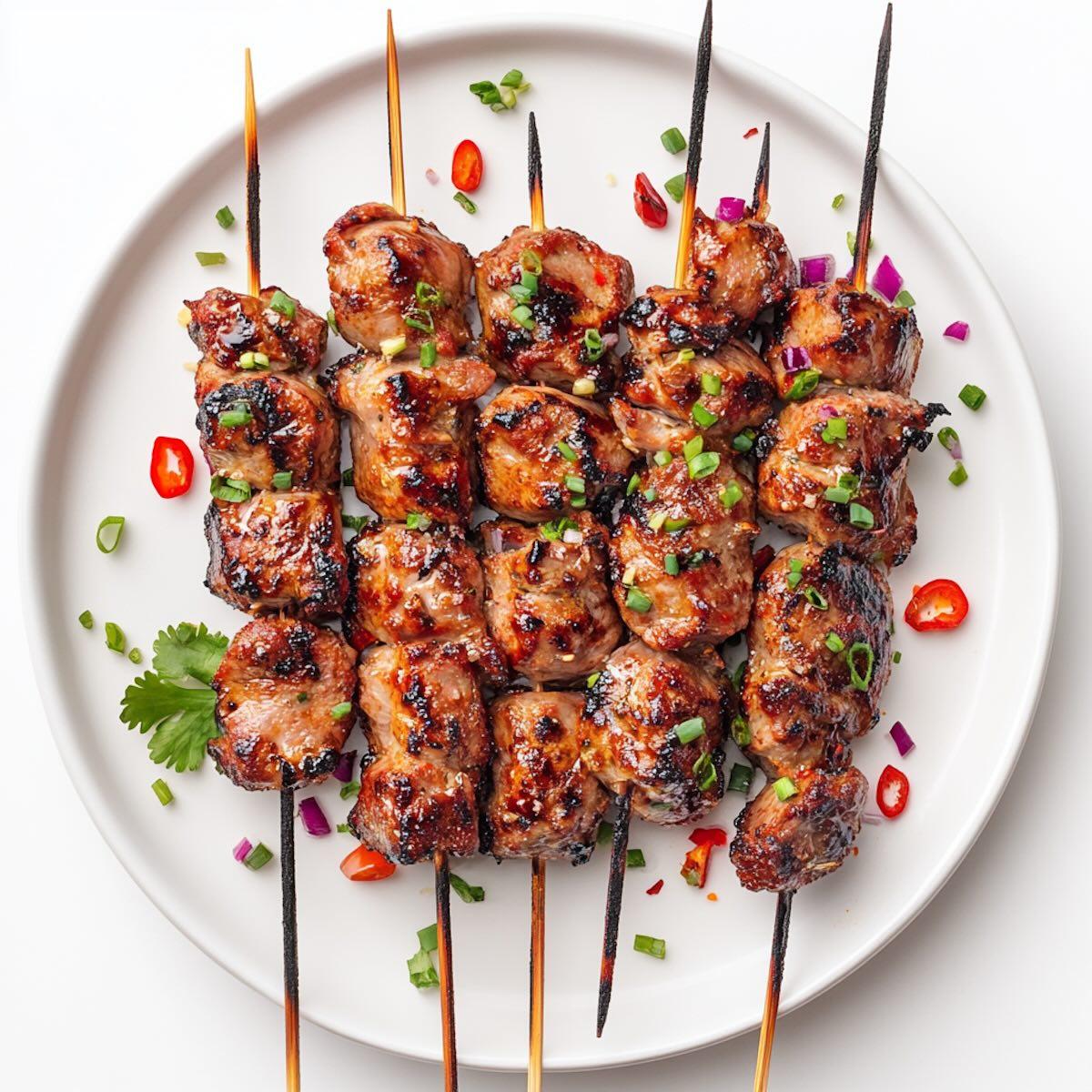 Grilled Pork Skewers