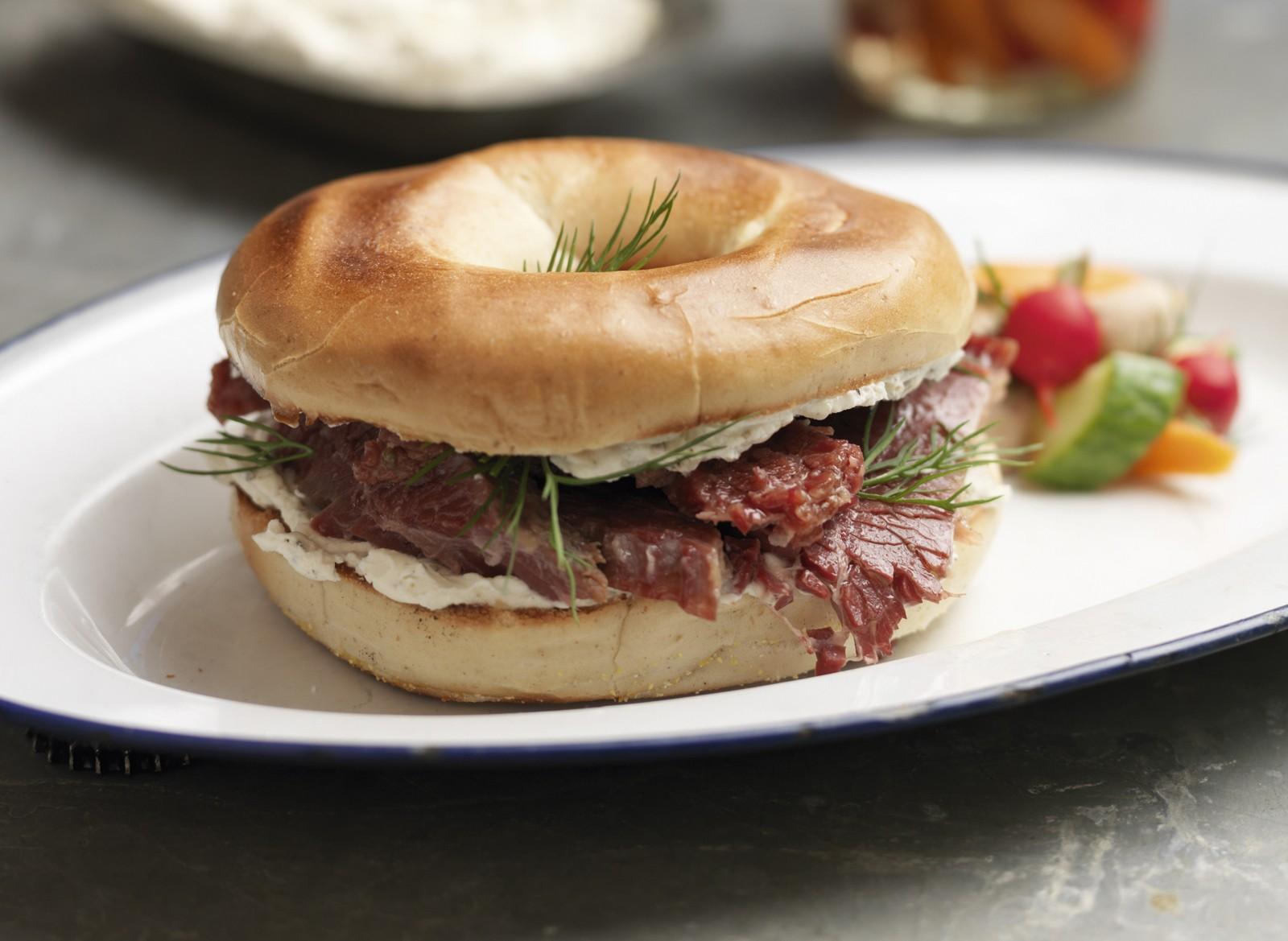 Salt Beef Bagel